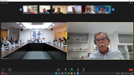 Reunião ordinária de abril da diretoria da NTC&Logística avalia conduzidas pelo setor durante o mês